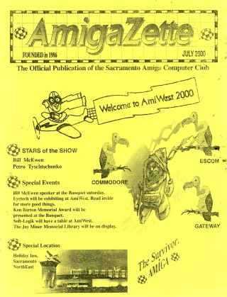 AmigaZette - 2000-07 cover